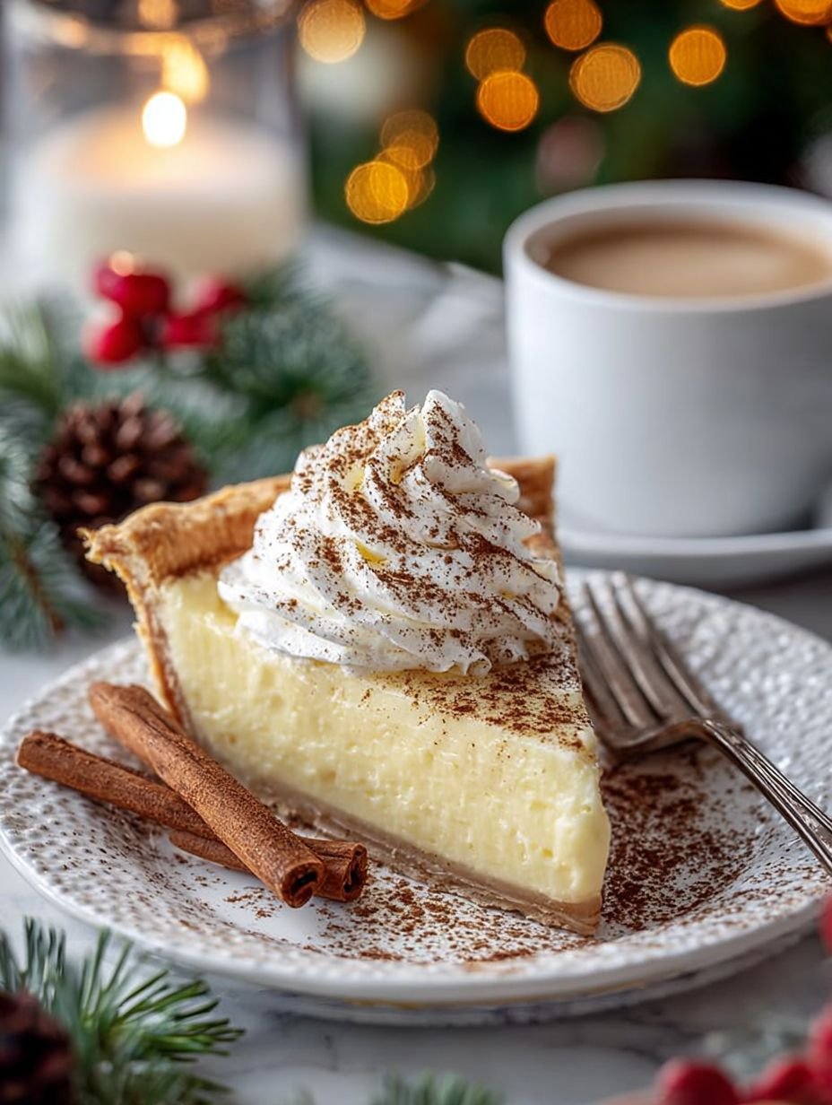 Dreamy Cinnamon Custard Pie – Perfect Holiday Treat image 2