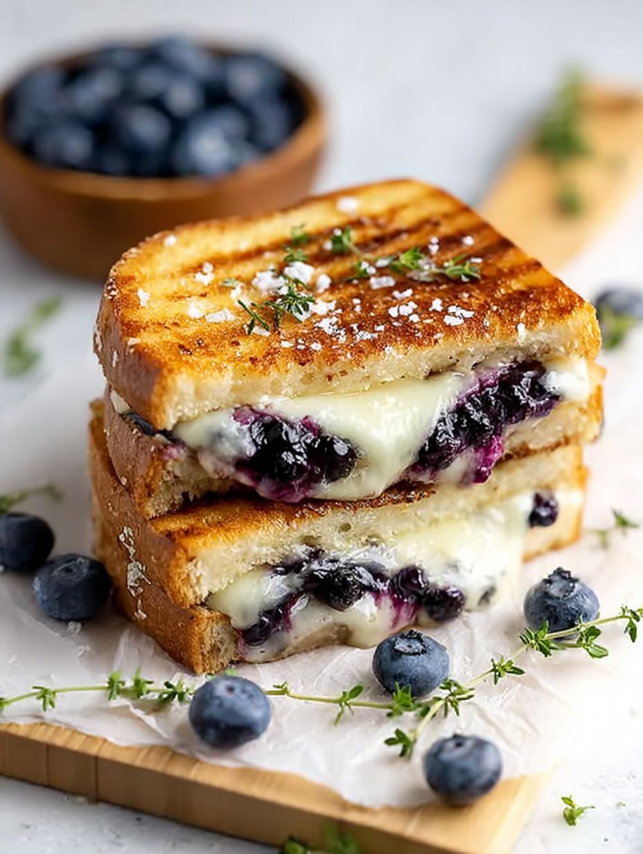 Easy Airfryer Blueberry Grilled Cheese – Crispy & Quick image 2