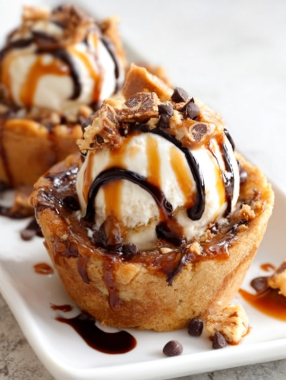 Easy Warm Cookie Sundae – Ultimate Gooey Dessert image 2