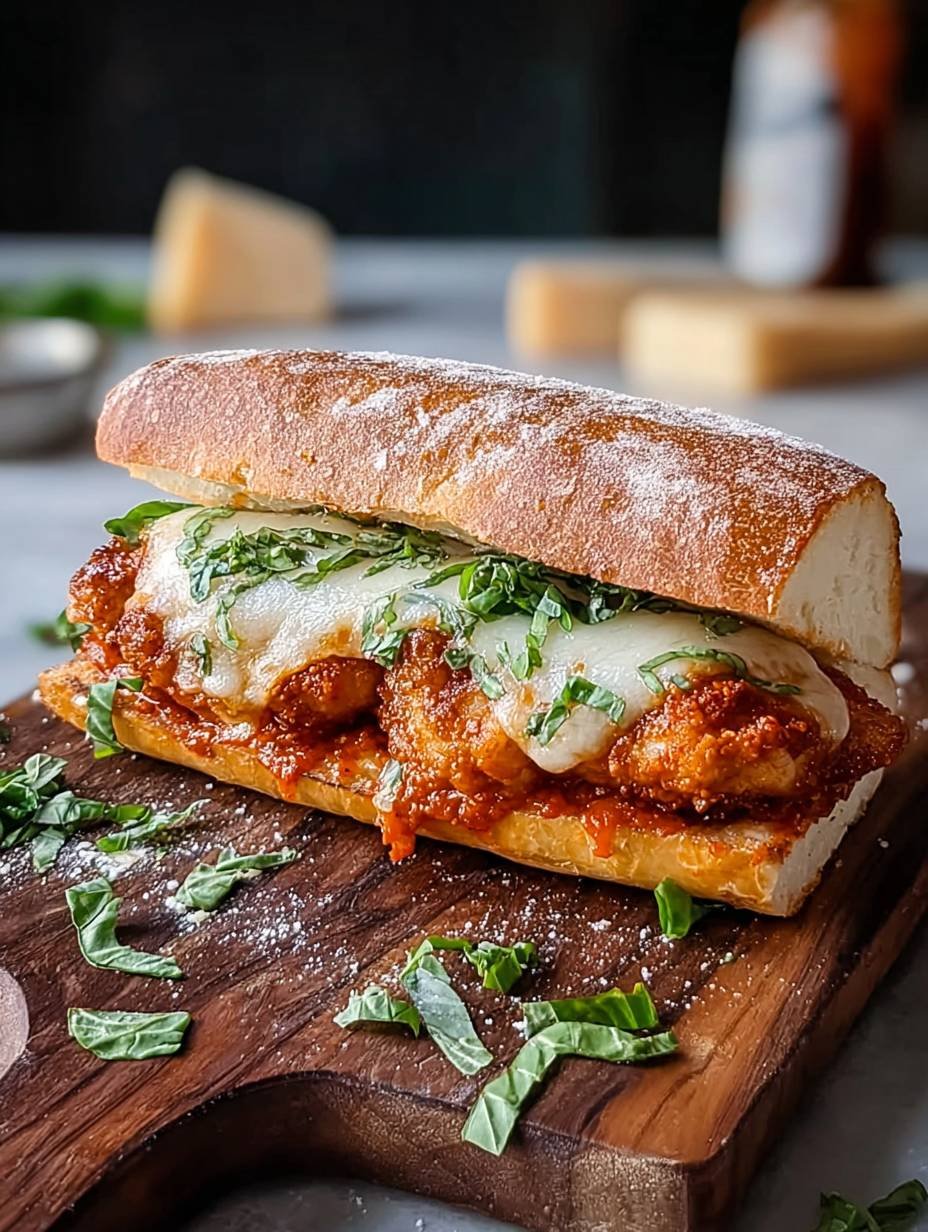 Gooey & Crispy Chicken Parmesan Sub Recipe image 2