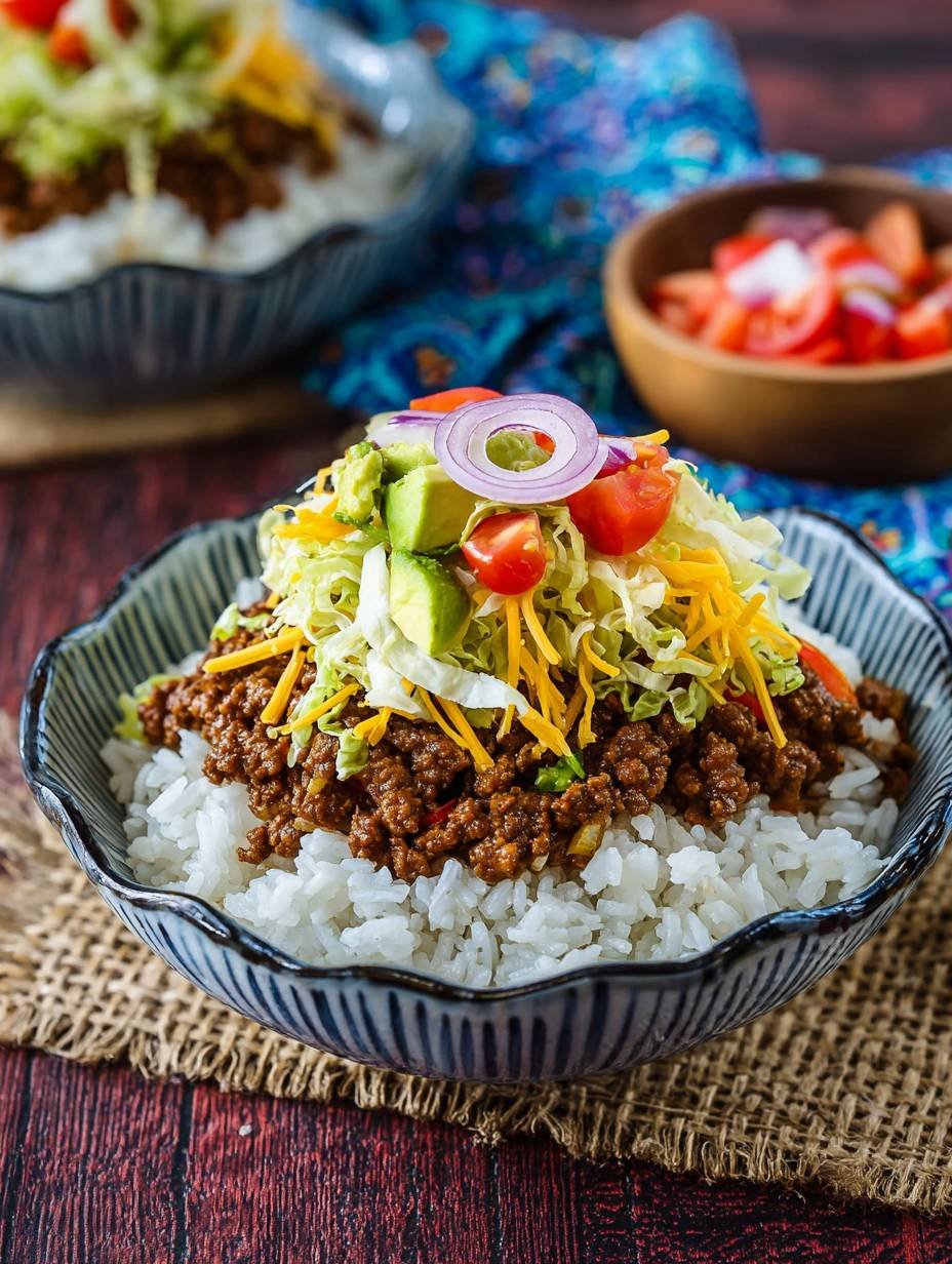 Healthy & Quick Okinawan Taco Rice Recipe image 2