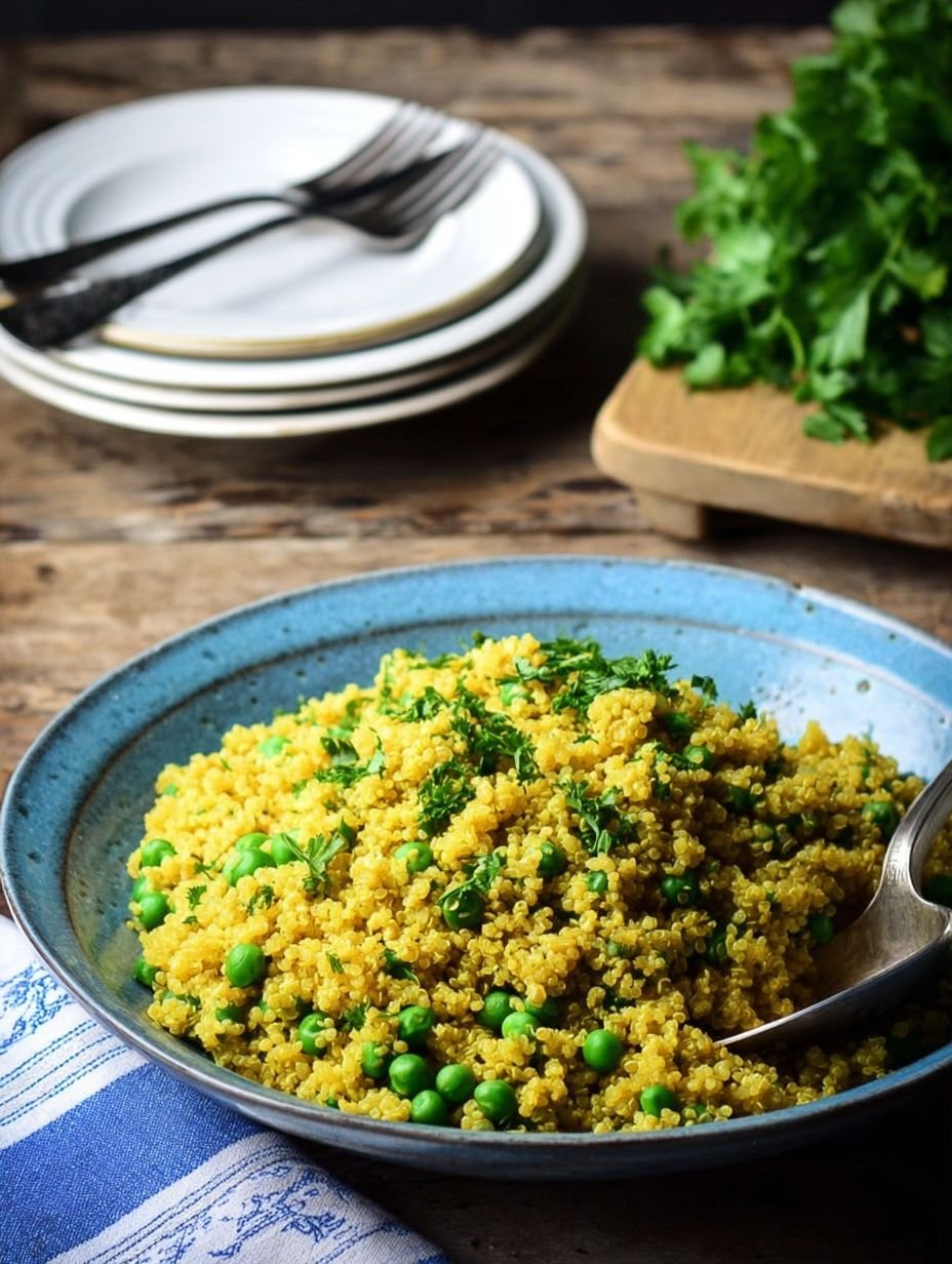 How to Make Curried Quinoa with Peas | Healthy image 2