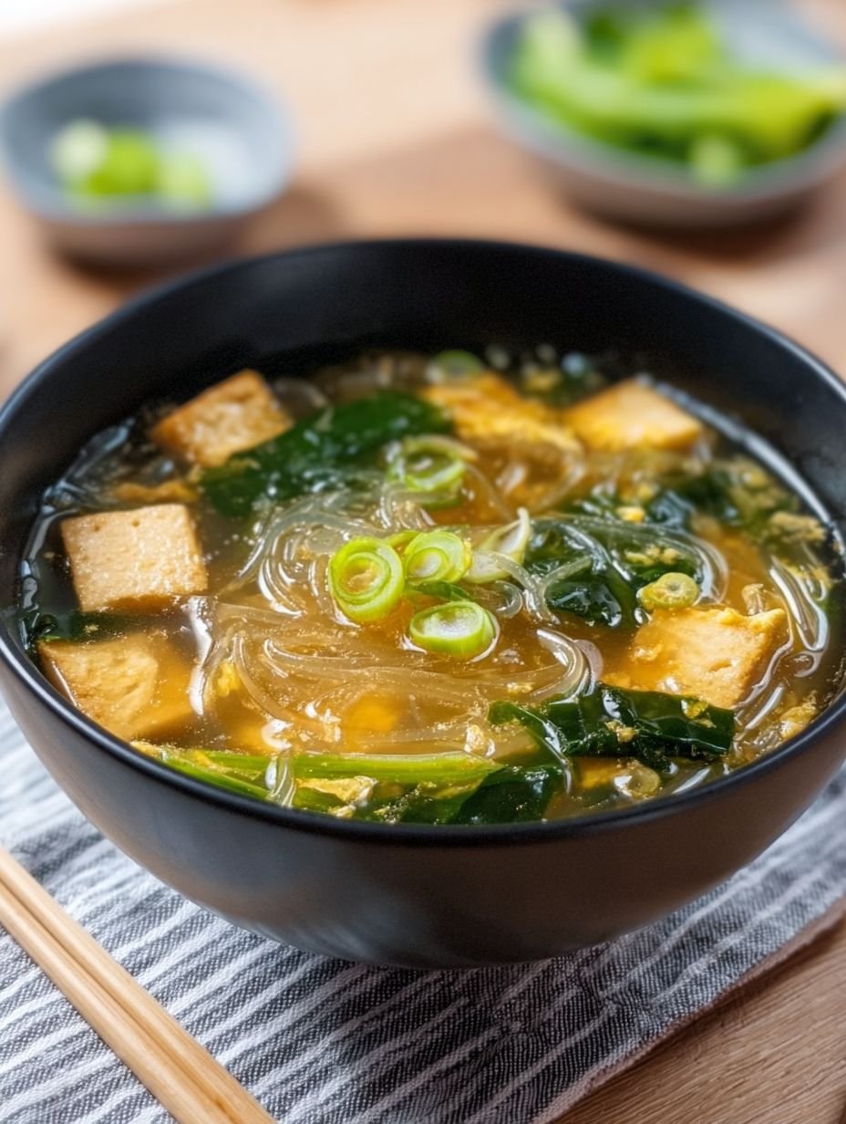 Light & Healthy Japanese Glass Noodle Soup image 2