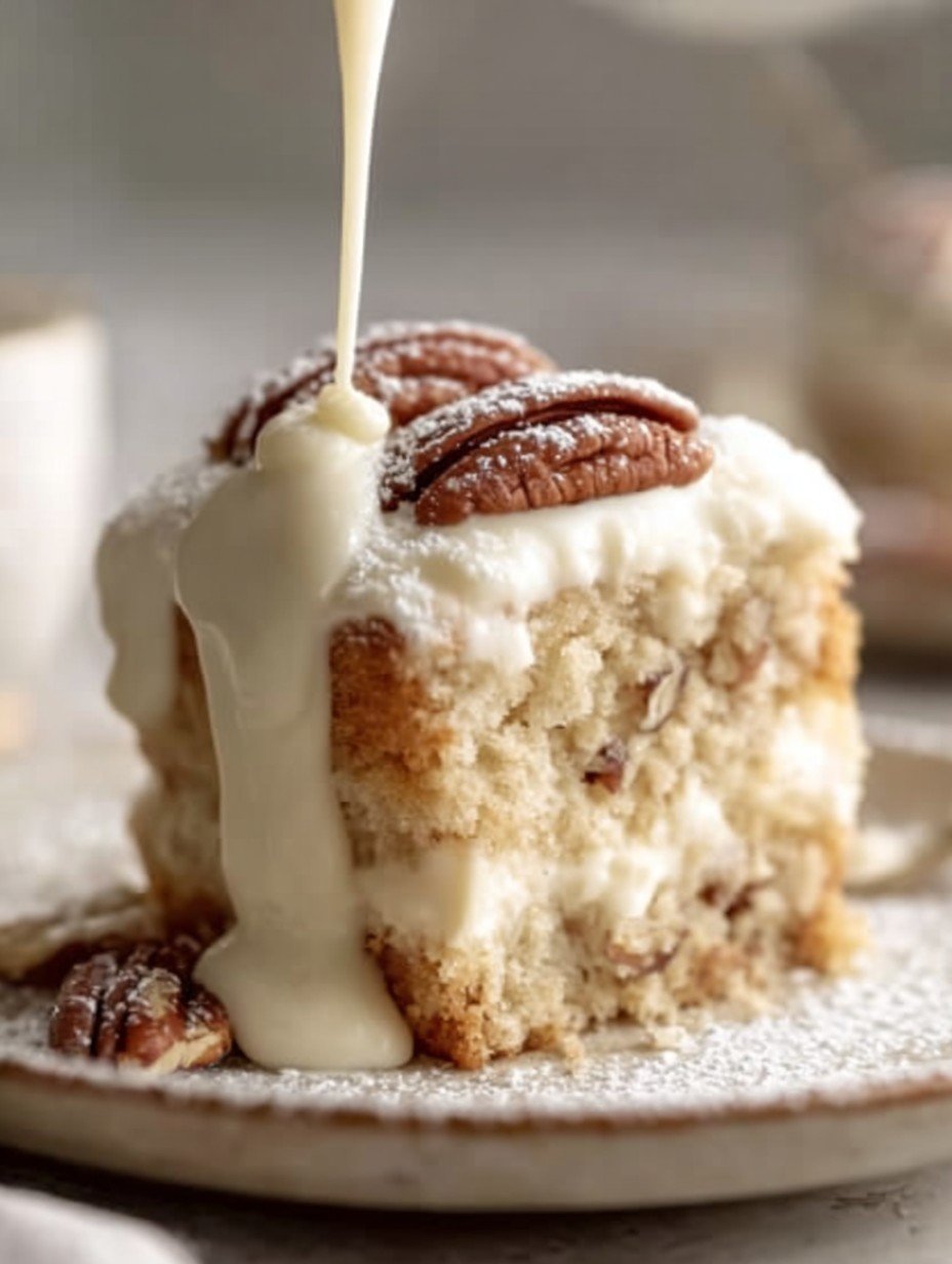 Moist Butter Pecan Tres Leches Cake Recipe image 2