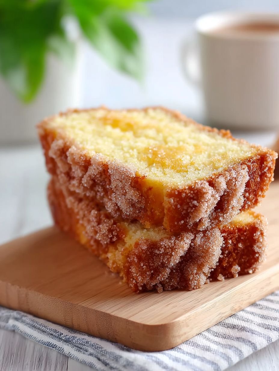 Perfectly Moist Cinnamon Sugar Crumb Cake Loaf image 2