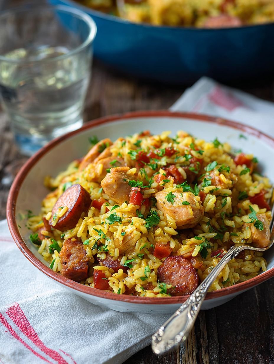 Quick Chicken & Sausage Rice for Weeknights image 2