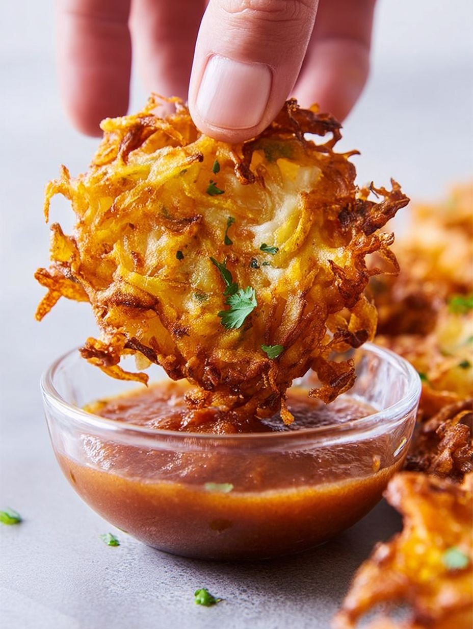 Quick Crispy Veggie Fritters with Dipping Sauce image 2