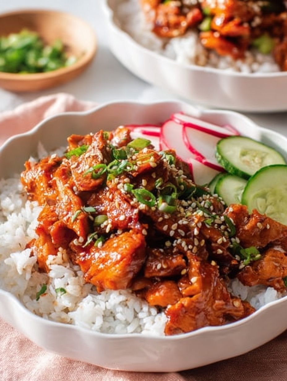 Quick & Healthy Chicken Bulgogi Rice Bowl image 2