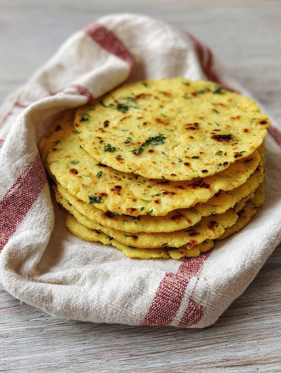 Soft & Healthy Homemade Cauliflower Tortillas image 2