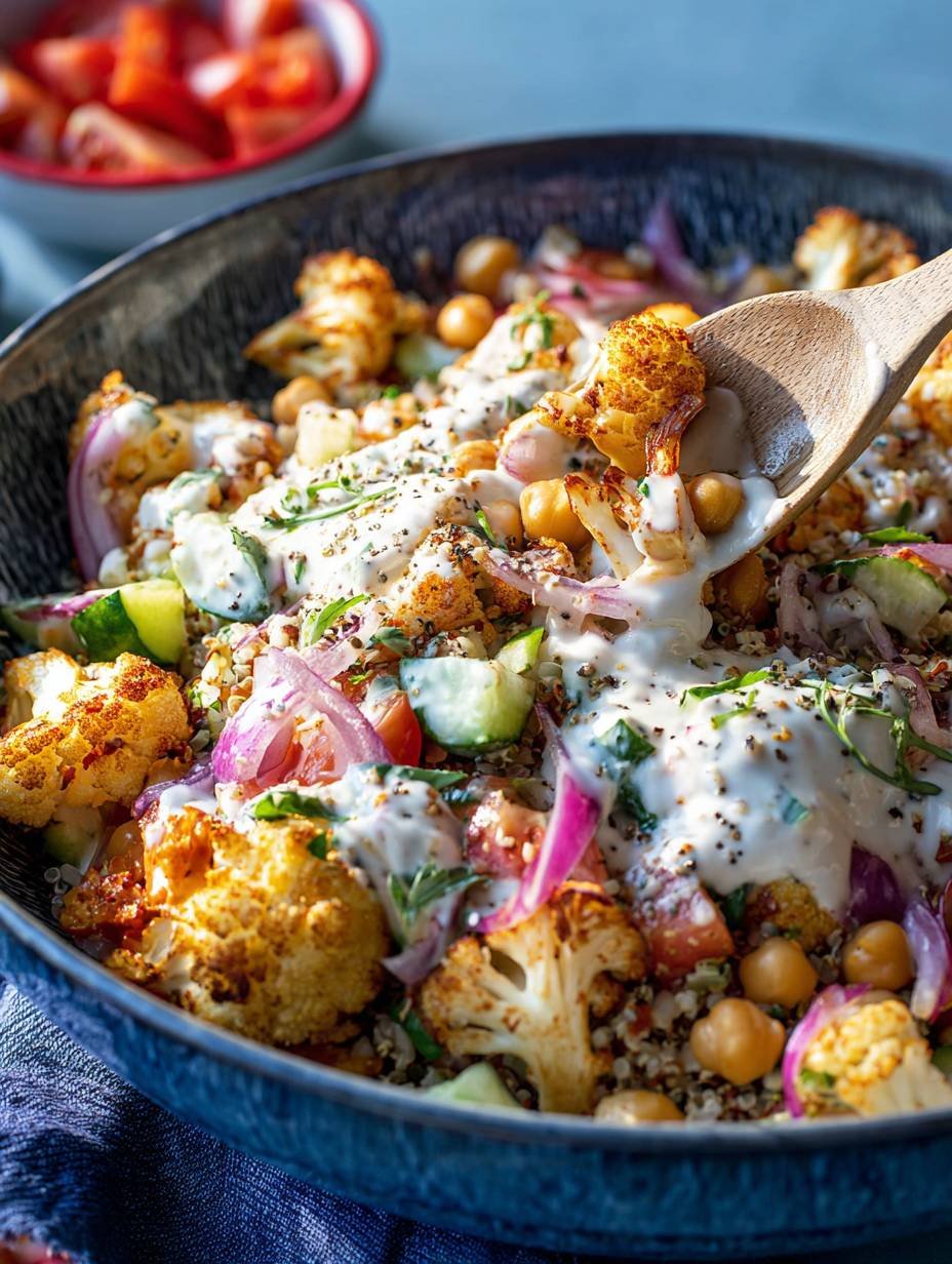 The Crispiest Cauliflower Shawarma Bowl You'll Love image 2
