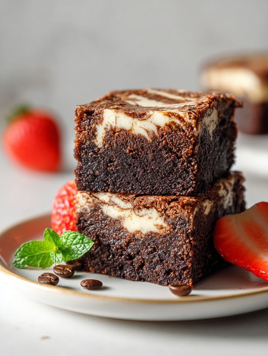 You Need These Fudgy Coffee Cheesecake Brownies image 2