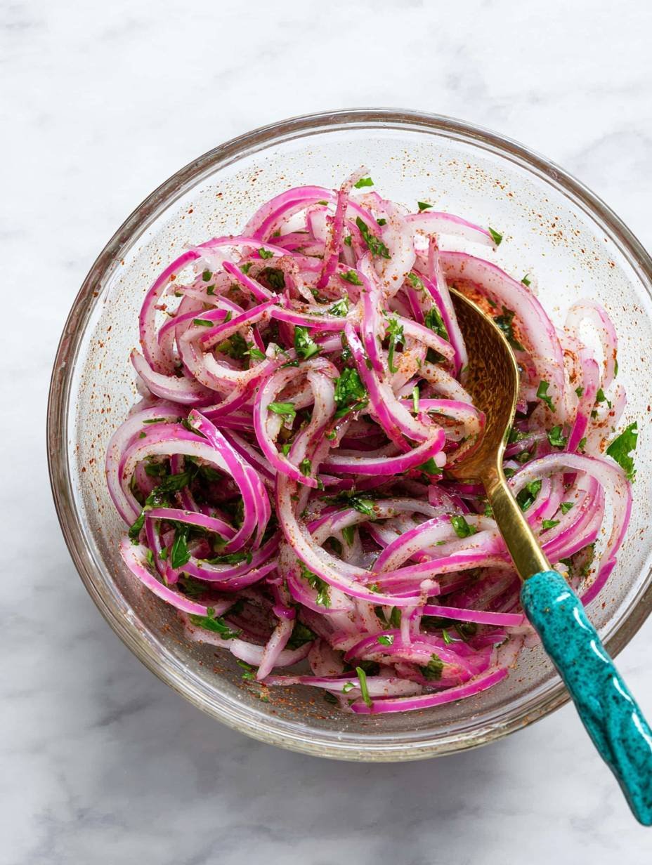 Zesty Sumac Onions | Quick & Healthy Salad image 2