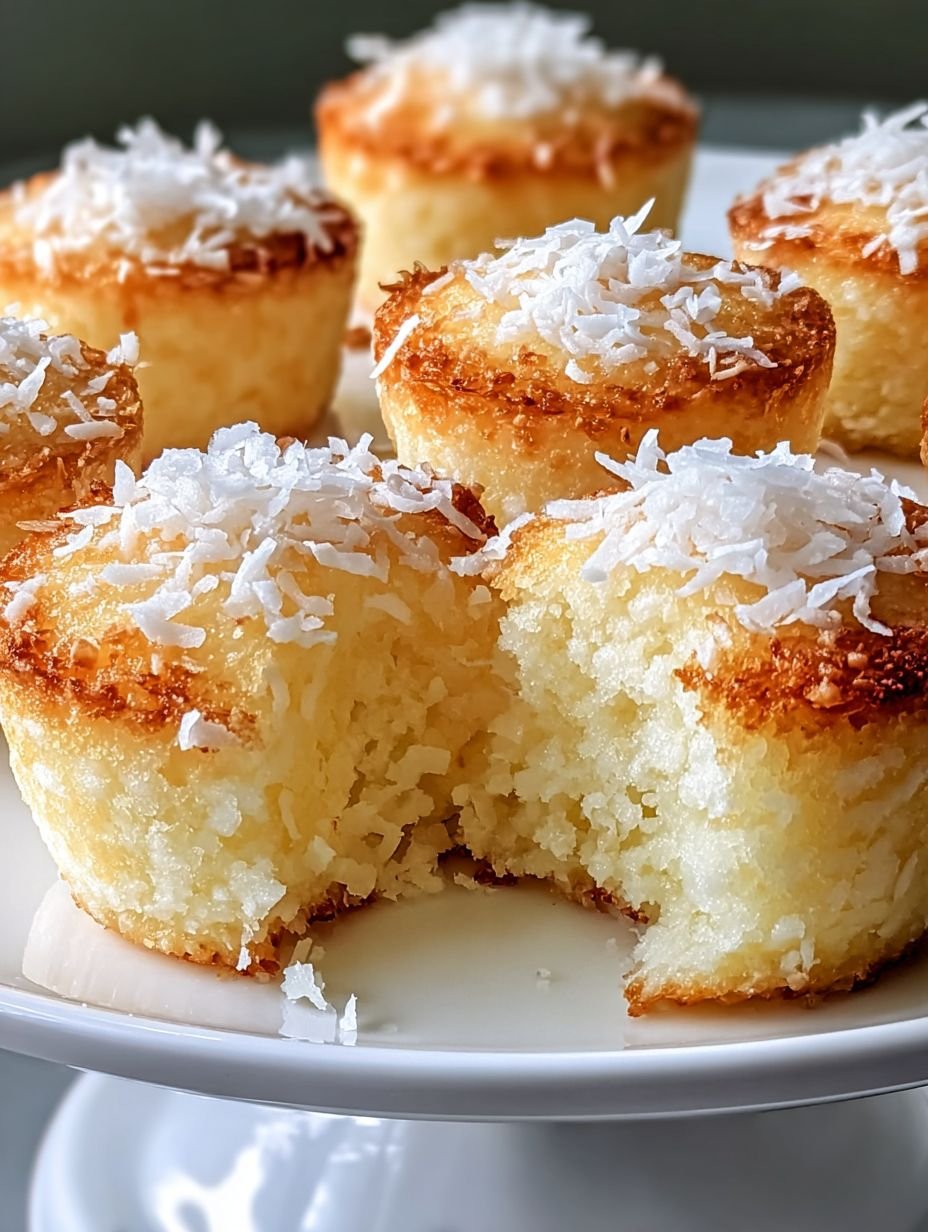 Bolinhos de Coco Húmidos com Cobertura Crocante image 2