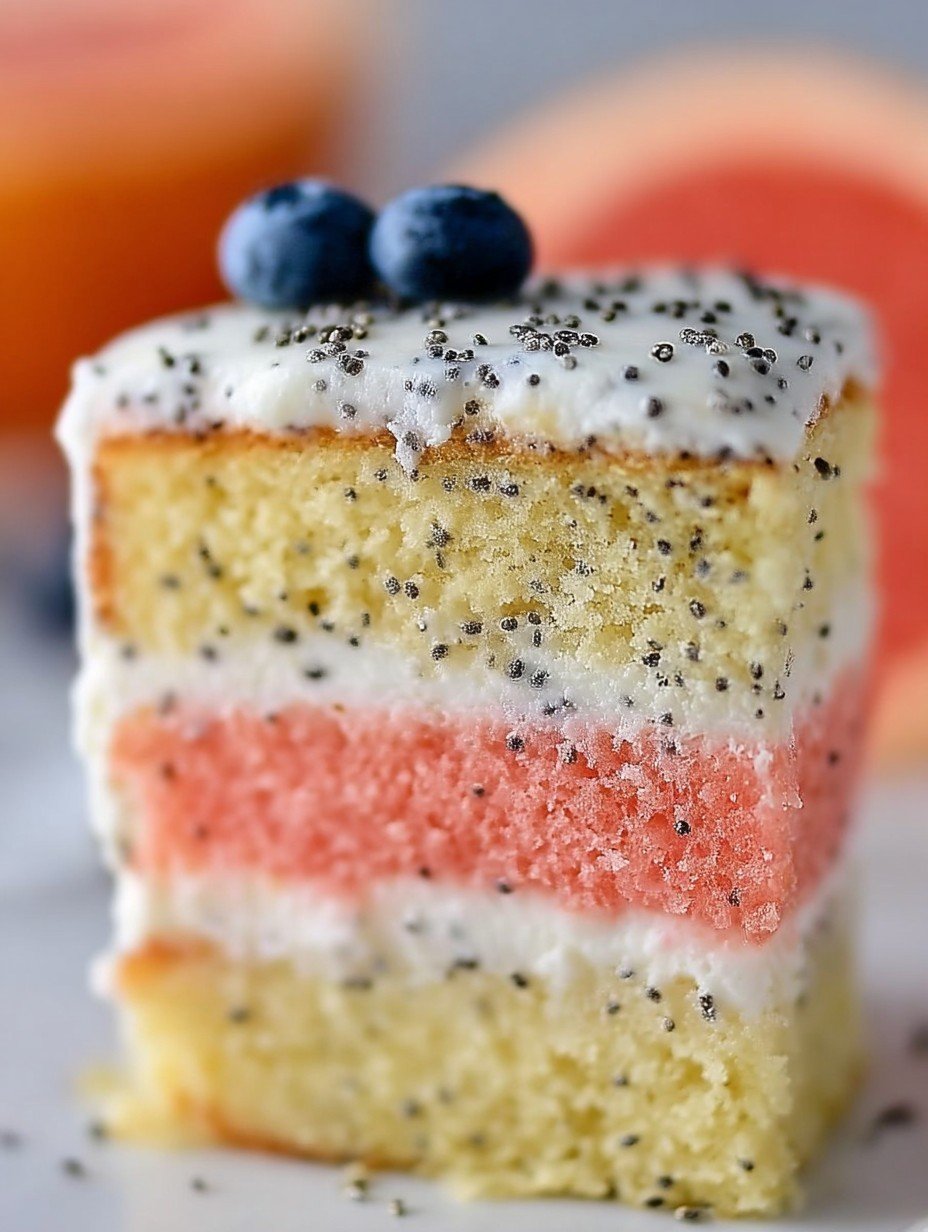 Bright & Zesty Grapefruit Poppy Seed Cake image 2