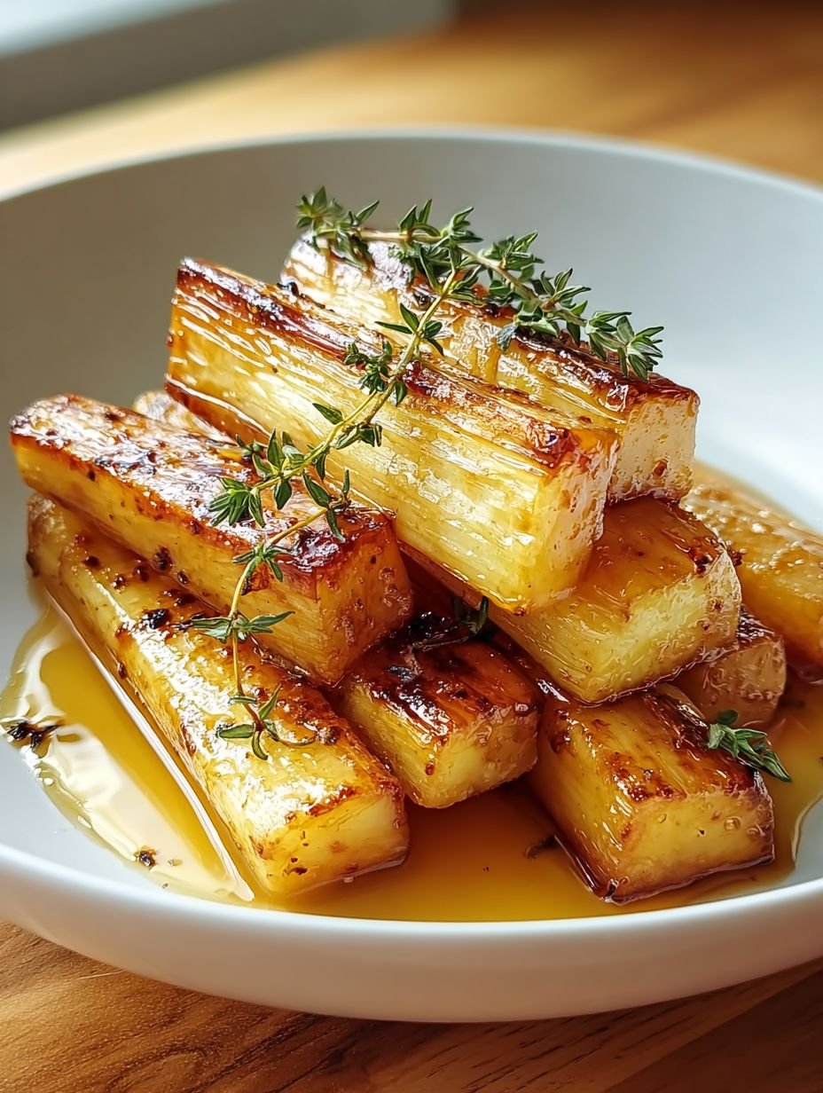 Caramelized Maple Thyme Parsnips You'll Love image 2
