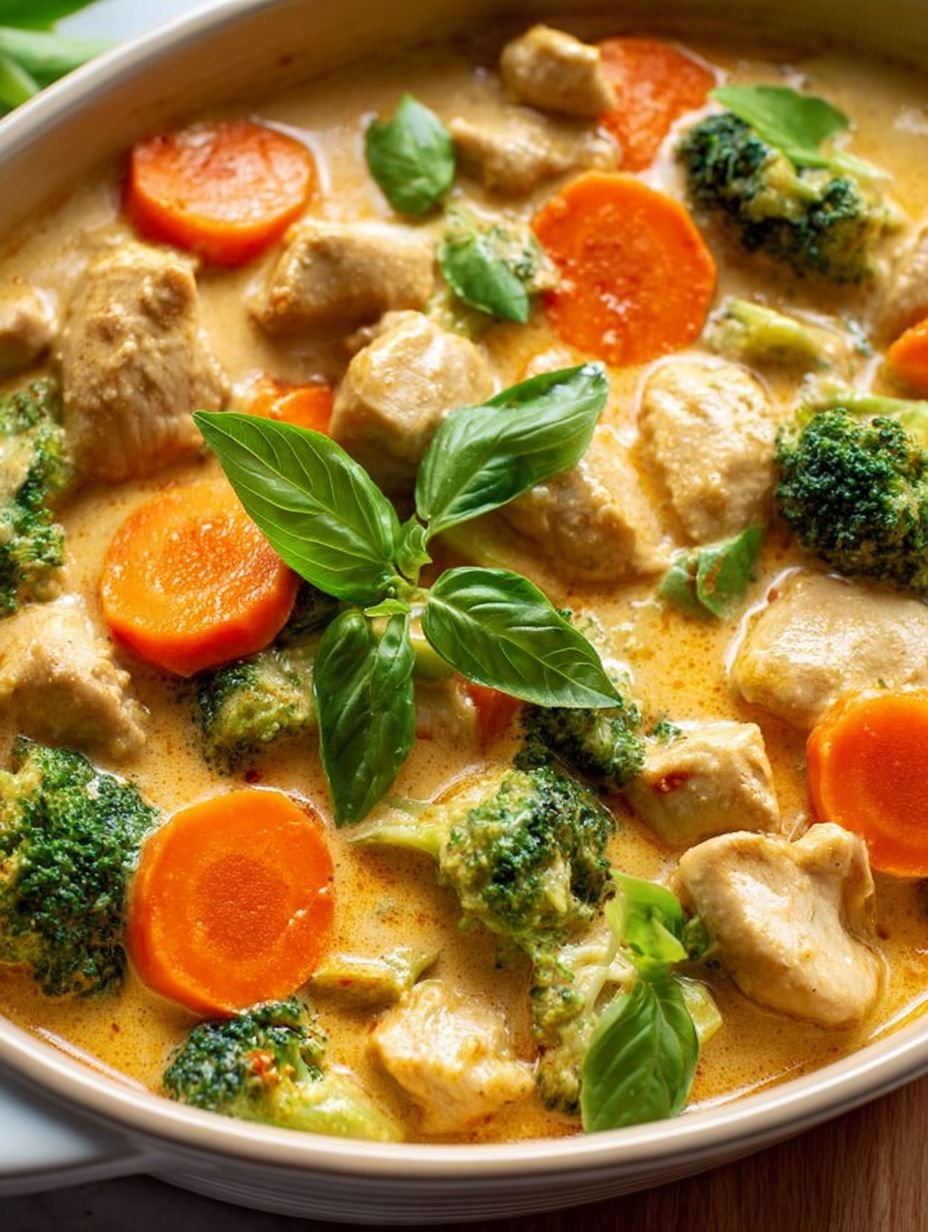 Creamy Thai Coconut Chicken Curry Dinner image 2