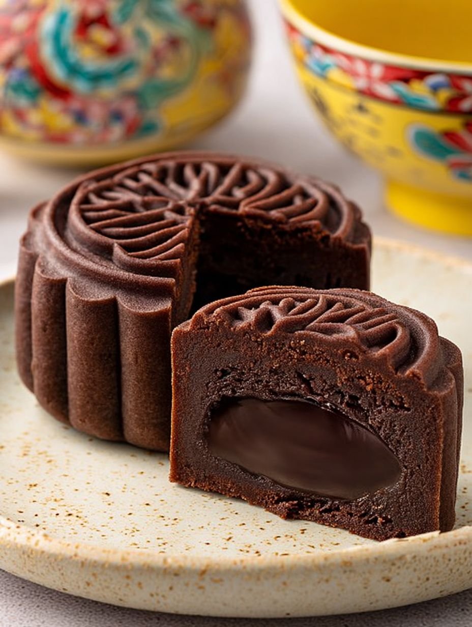 Decadent Chocolate Lava Mooncake Recipe image 2