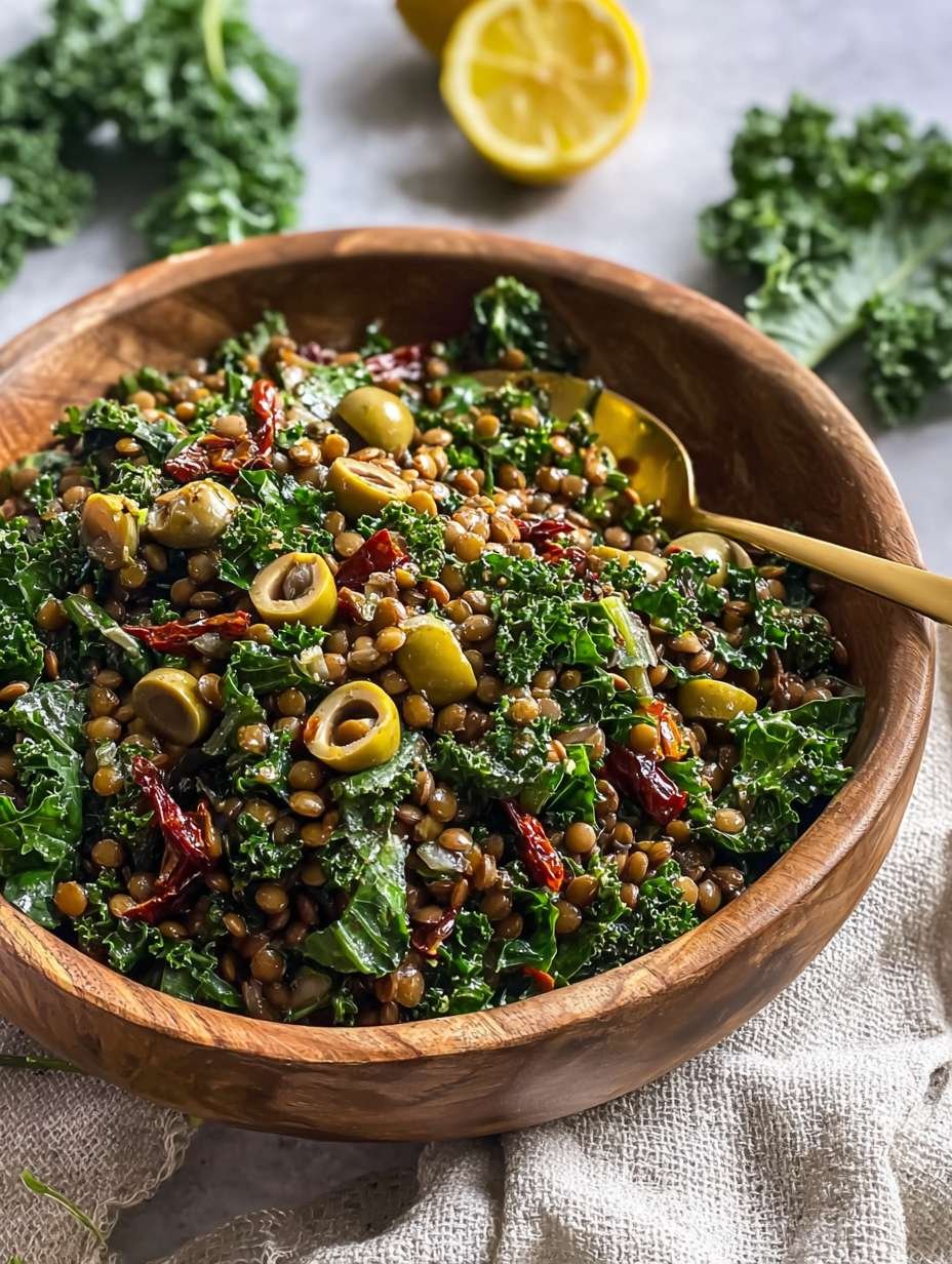 Healthy Lemon Lentil Salad: Quick Lunch Idea image 2