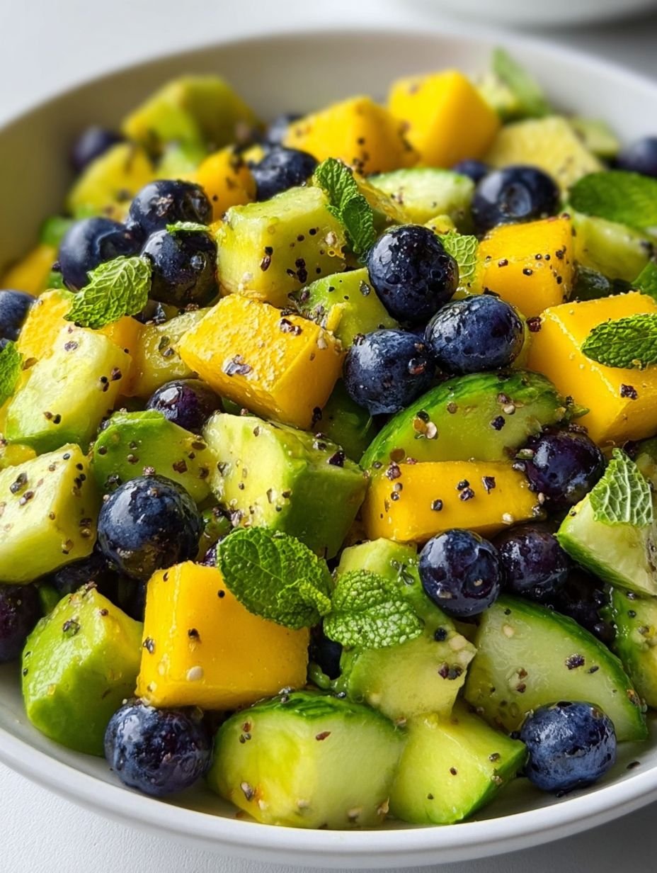 Healthy Mango Cucumber Avocado Salad: Quick Recipe image 2