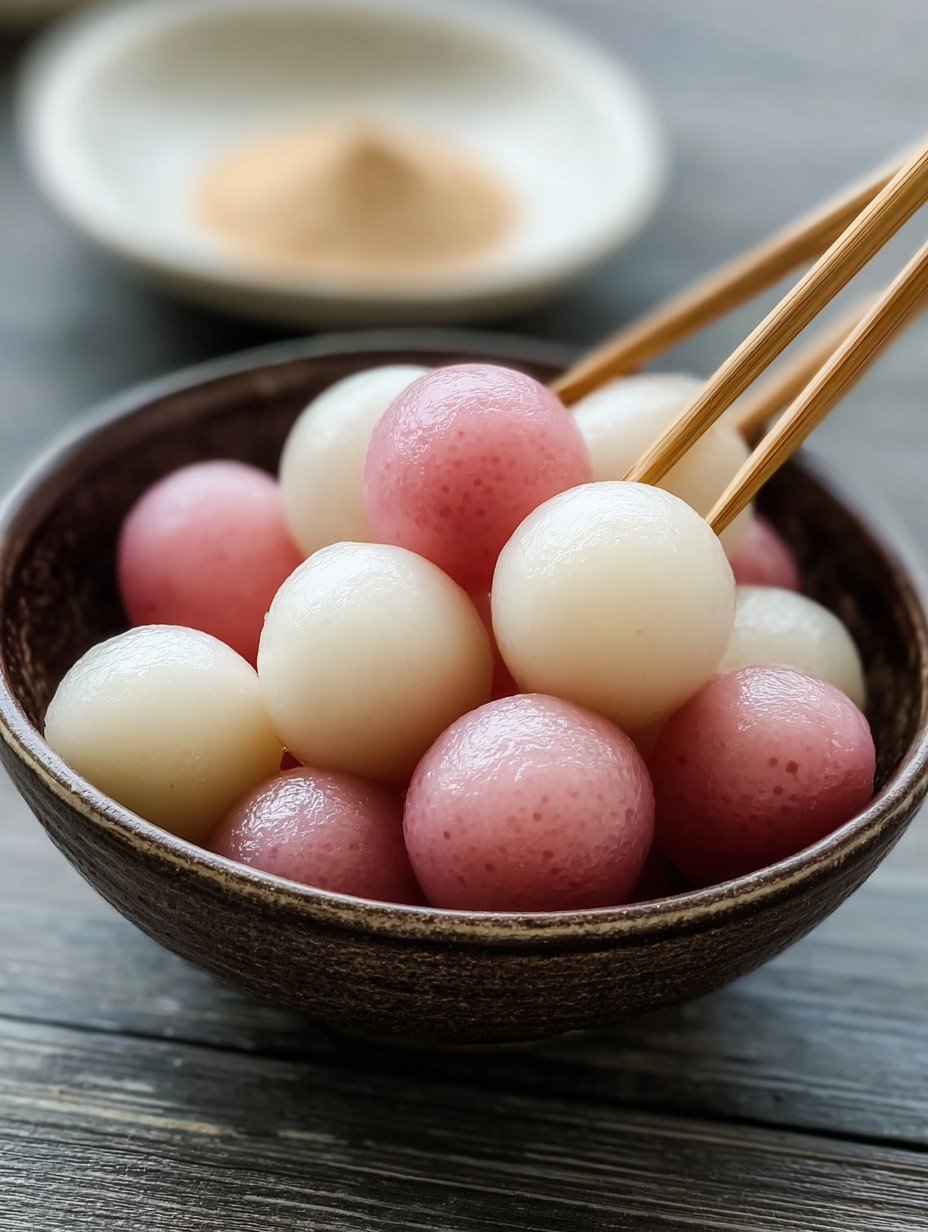 Homemade Chewy Tangyuan | Easy Sweet Rice Balls image 2