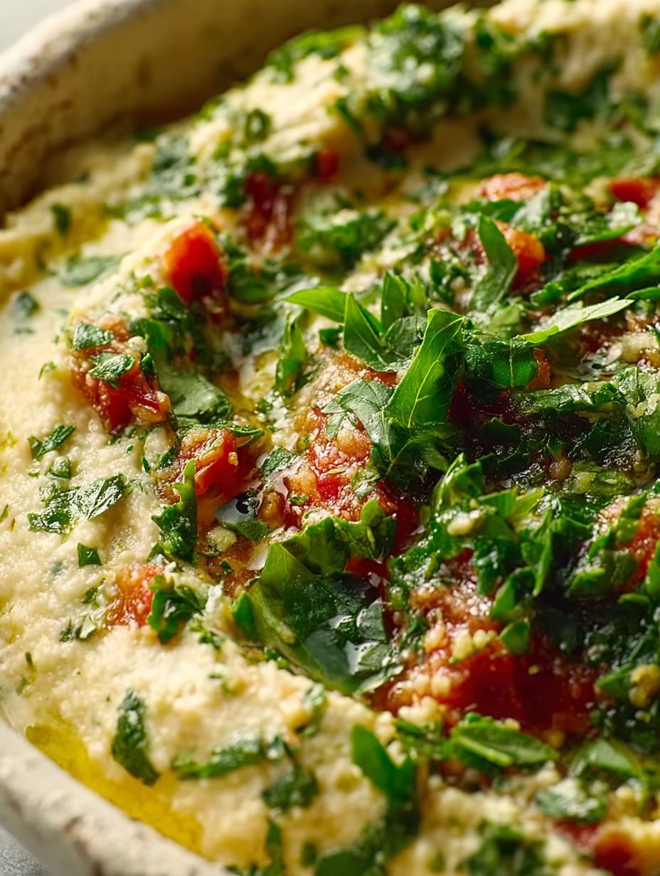 How to Make Perfect Tabbouleh Hummus | Healthy Dip image 2