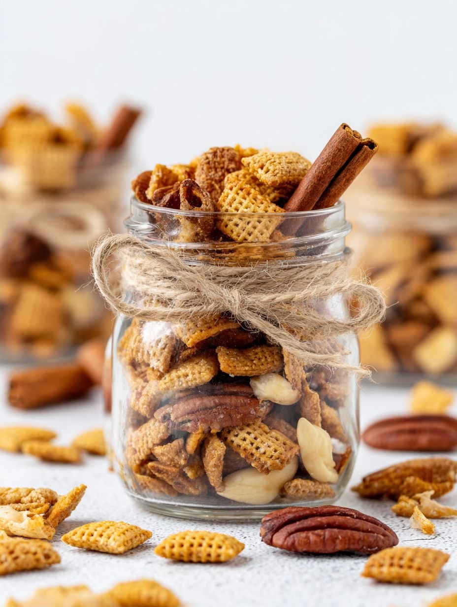 Irresistible Crispy Cinnamon Sugar Snack Mix image 2