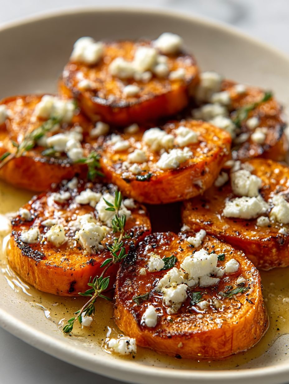 Irresistible Honey Feta Sweet Potato Rounds image 2