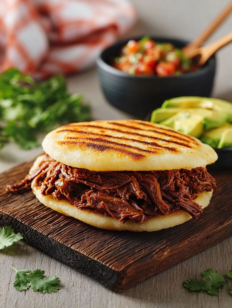 Juicy Carne Mechada Arepas You'll Crave image 2