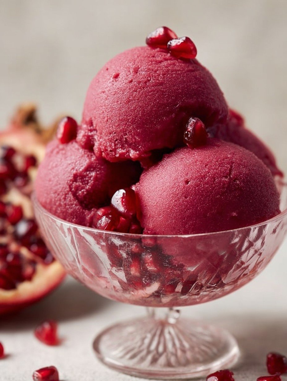 Perfectly Tangy Pomegranate Sorbet for Summer image 2