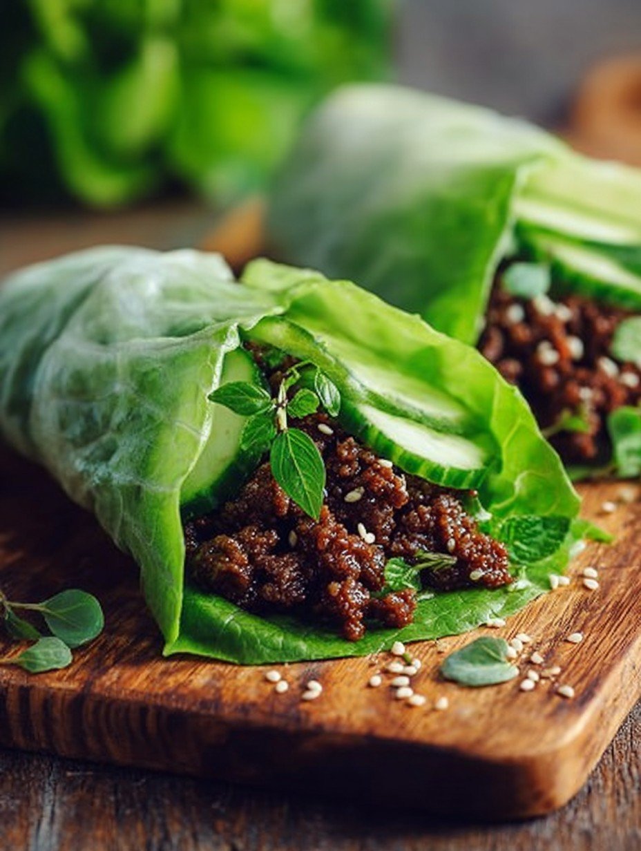 Quick & Healthy Beef Lettuce Wraps Recipe image 2